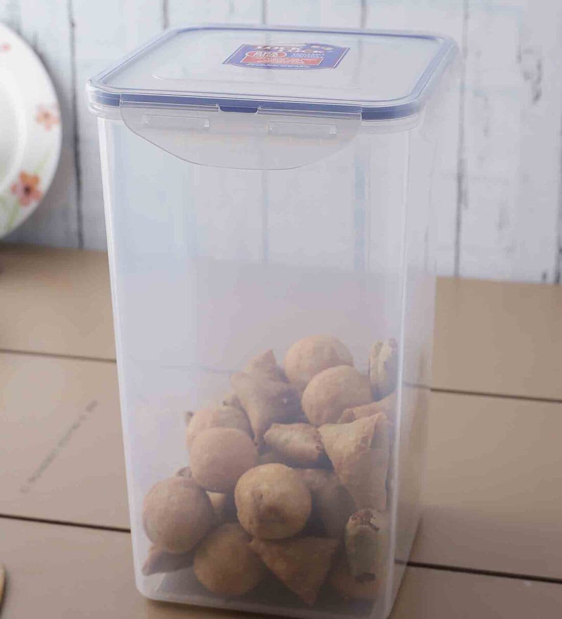 Buy Classic 4 Litres Transparent Plastic Airtight Food Storage