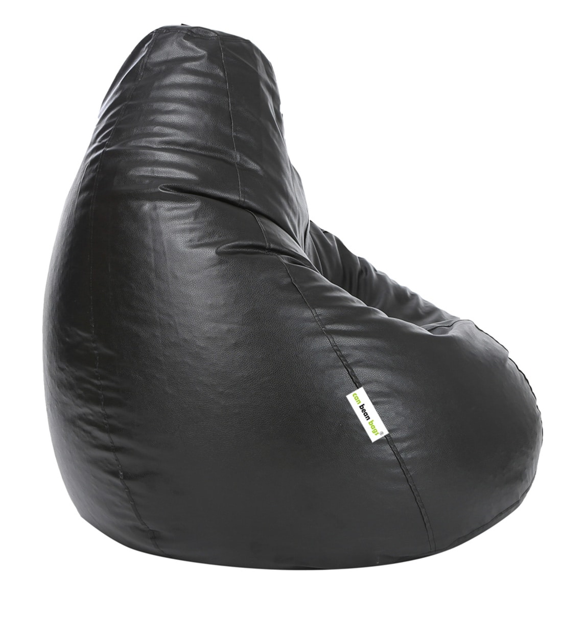 Buy Classic XXXL Bean Bag With Beans In Black Colour By Orka Online