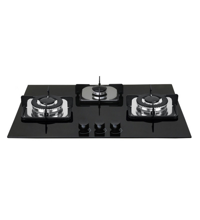 Buy Elica Vetro 3 Burner 70 Sp Dx Bt Hob Online Hobs Hobs