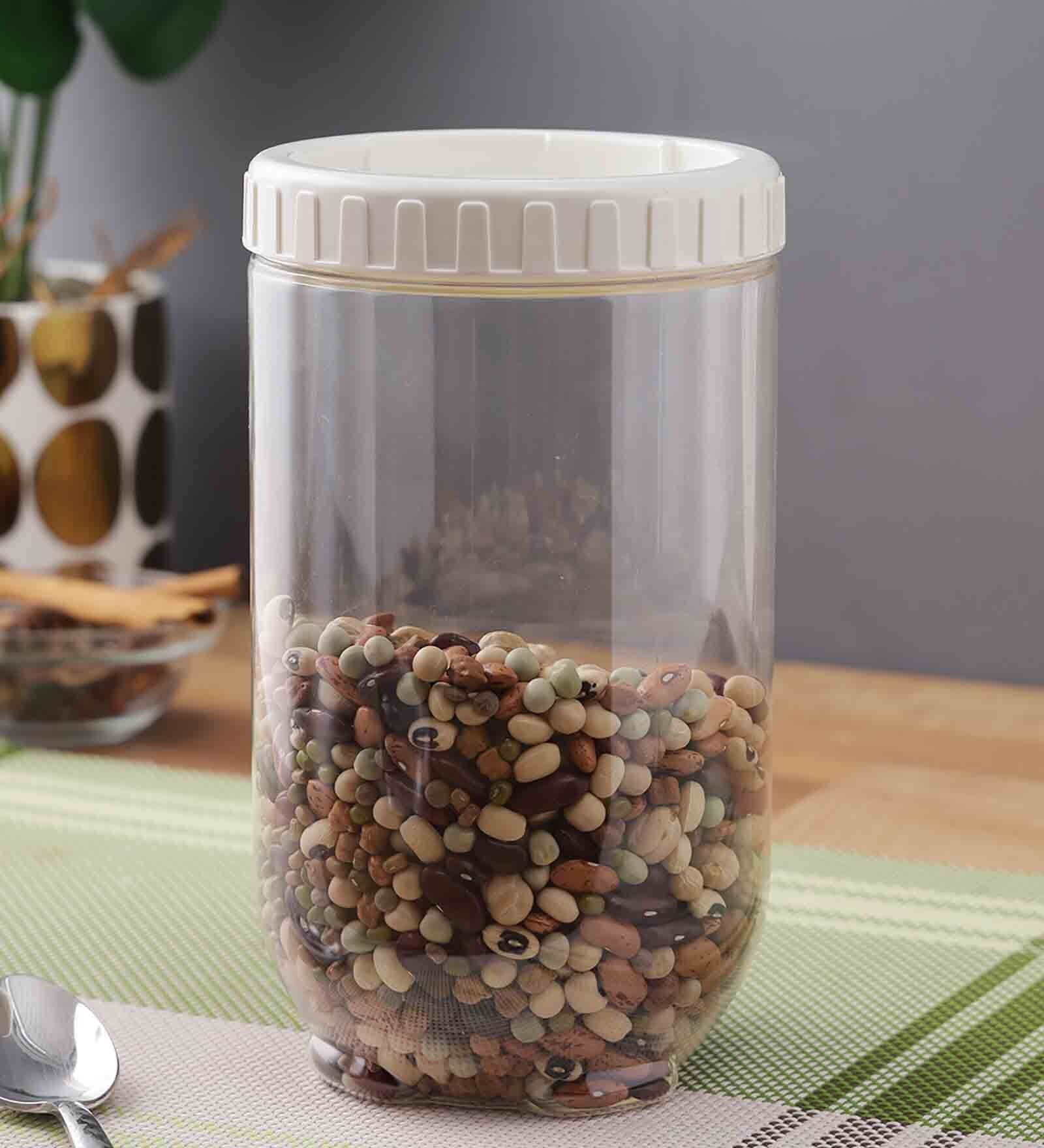 Buy Interlock Litres Transparent Plastic Food Storage Container