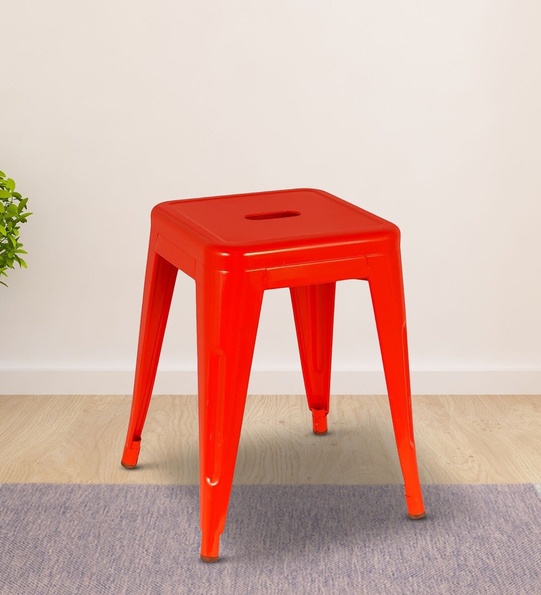 Buy Liam Barstool In Red Colour By Creative Seating System At Off