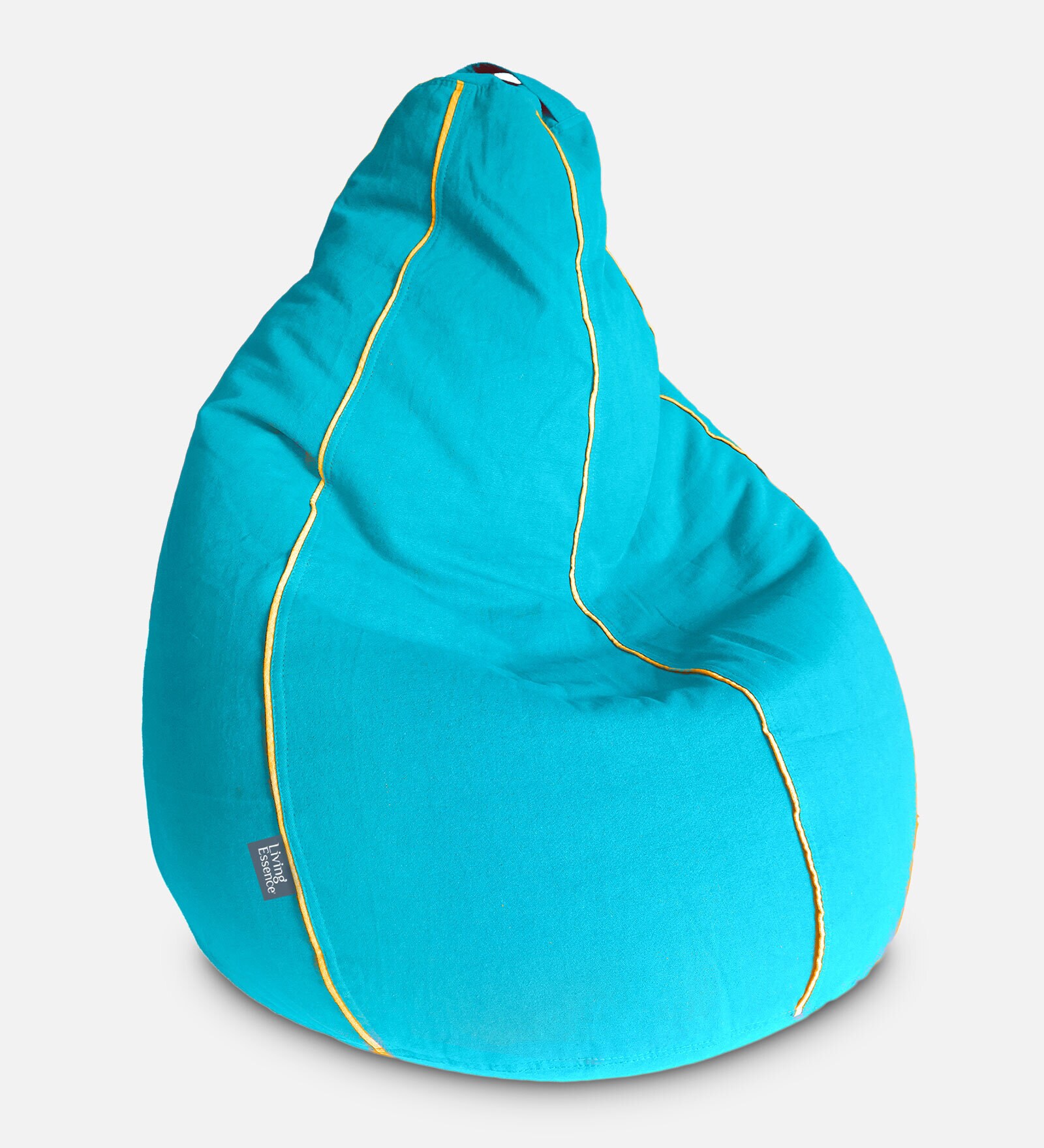 Buy Living Xxxl Fabric Bean Bag With Beans In Teal Colour At Off By