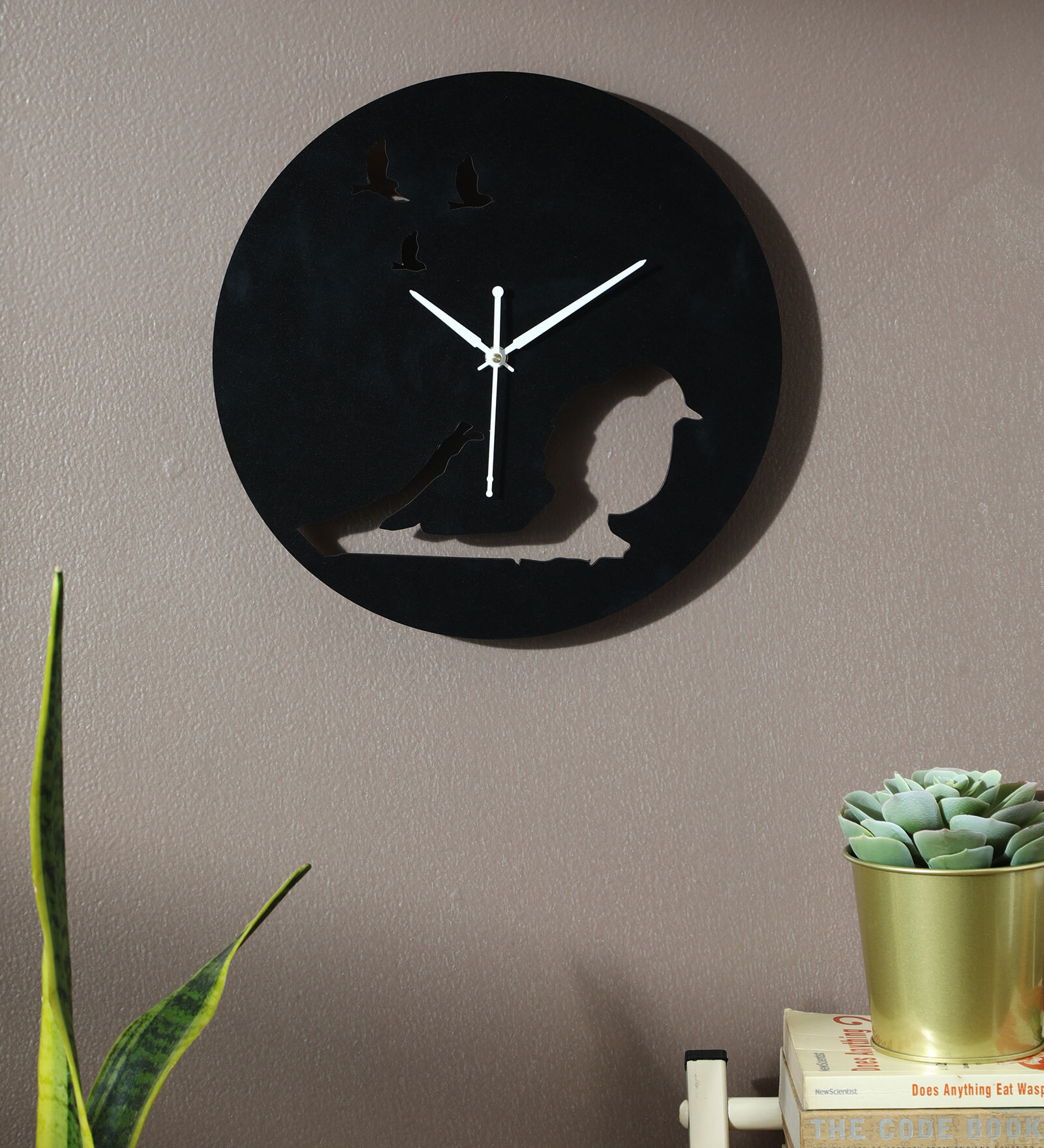 Buy Mdf And Acrylic Analog Branch Wall Clock At Off By Tangy Oak