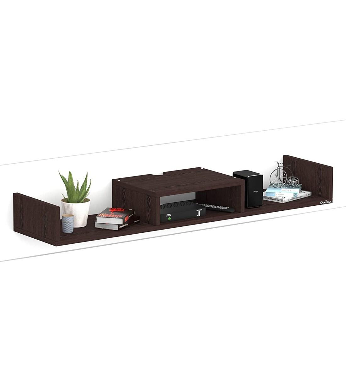 Buy Riley TV Unit In Wenge Finish For TVs Up To 55 By Anikaa Online