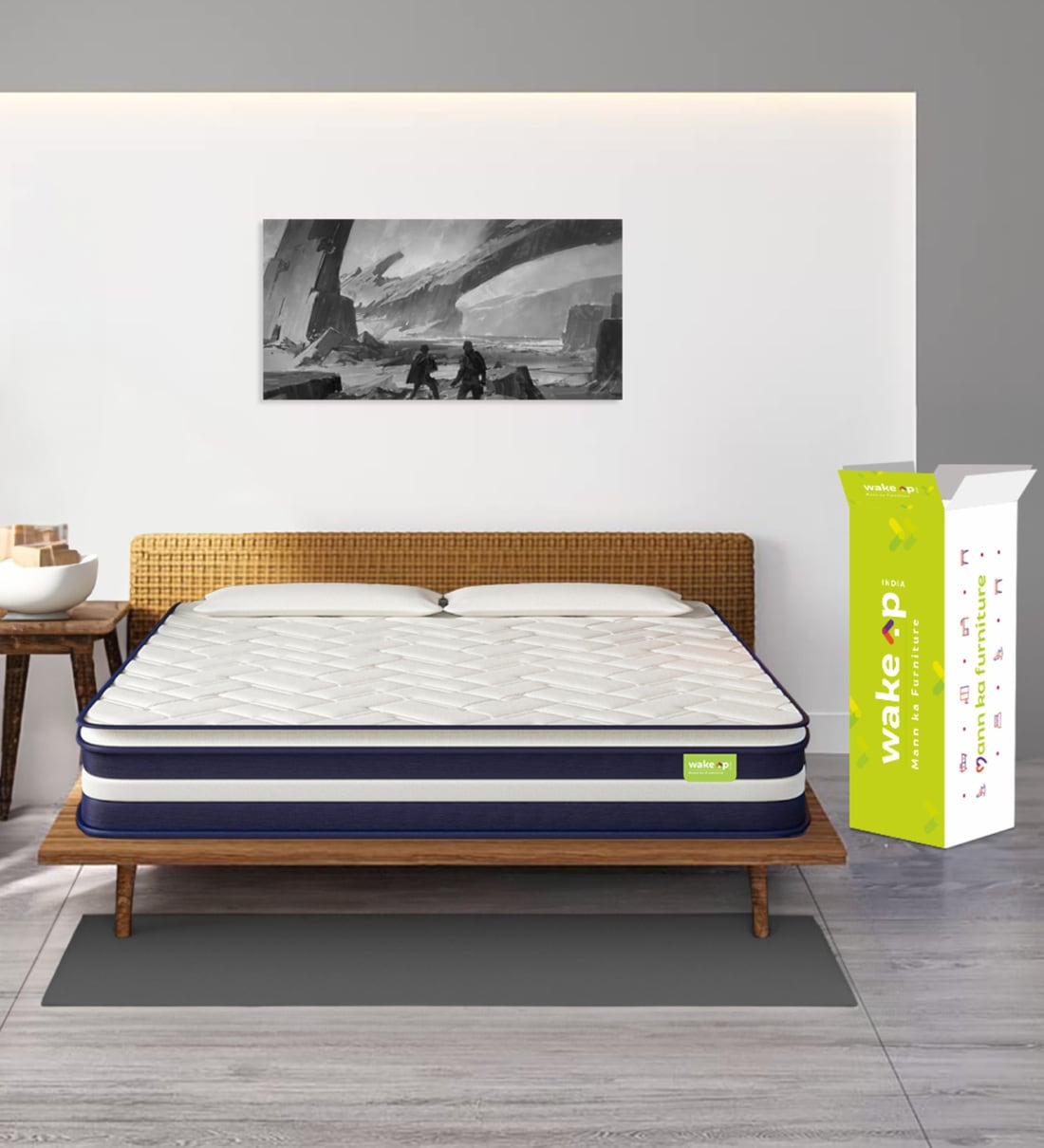 Buy Smart Tech 10 Inch Pocketed Spring King Size Mattress With Zero