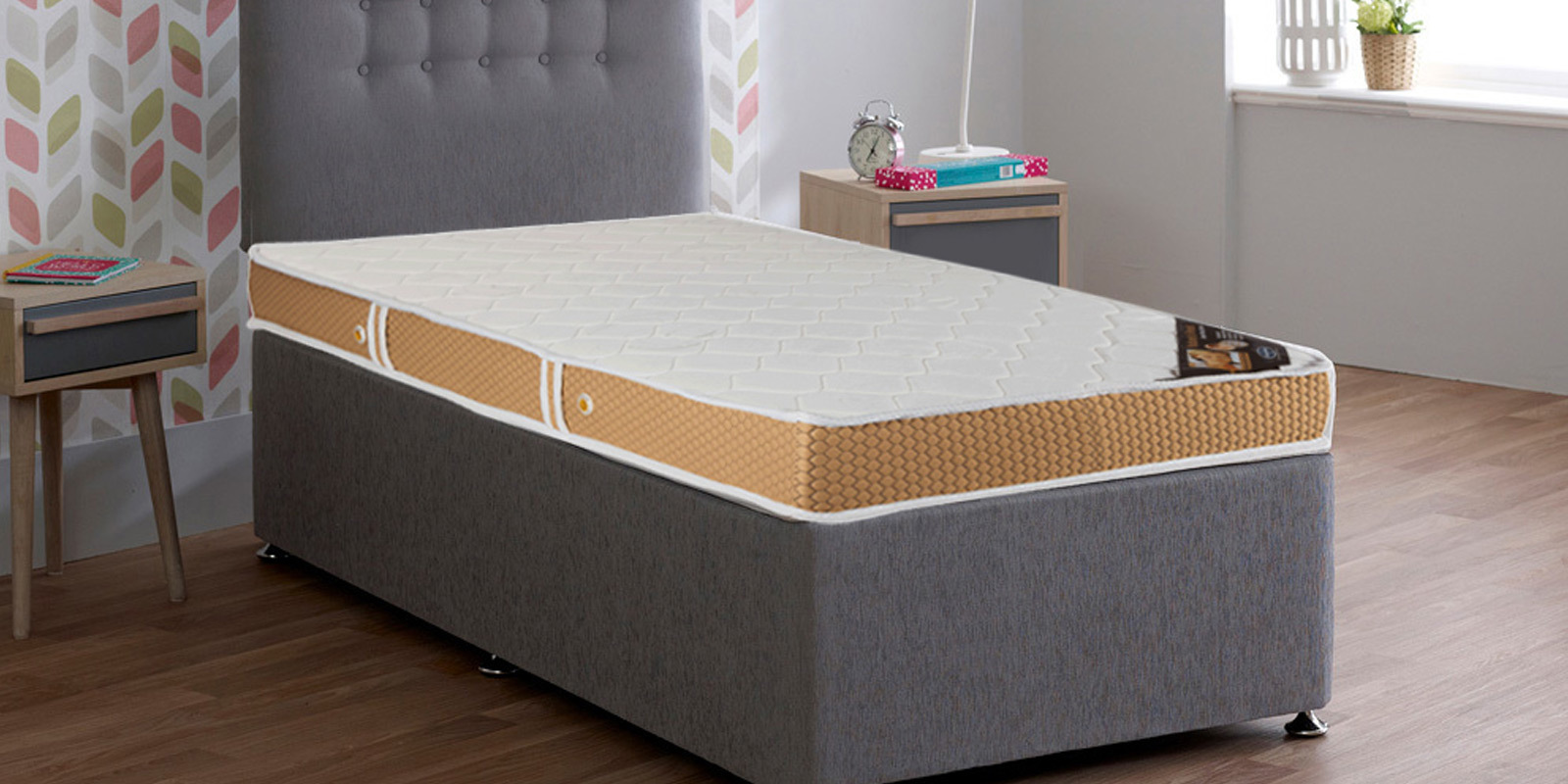 Buy ViscoPedic Plus Premium Single 8 Inch Rebonded Memory Foam Mattress