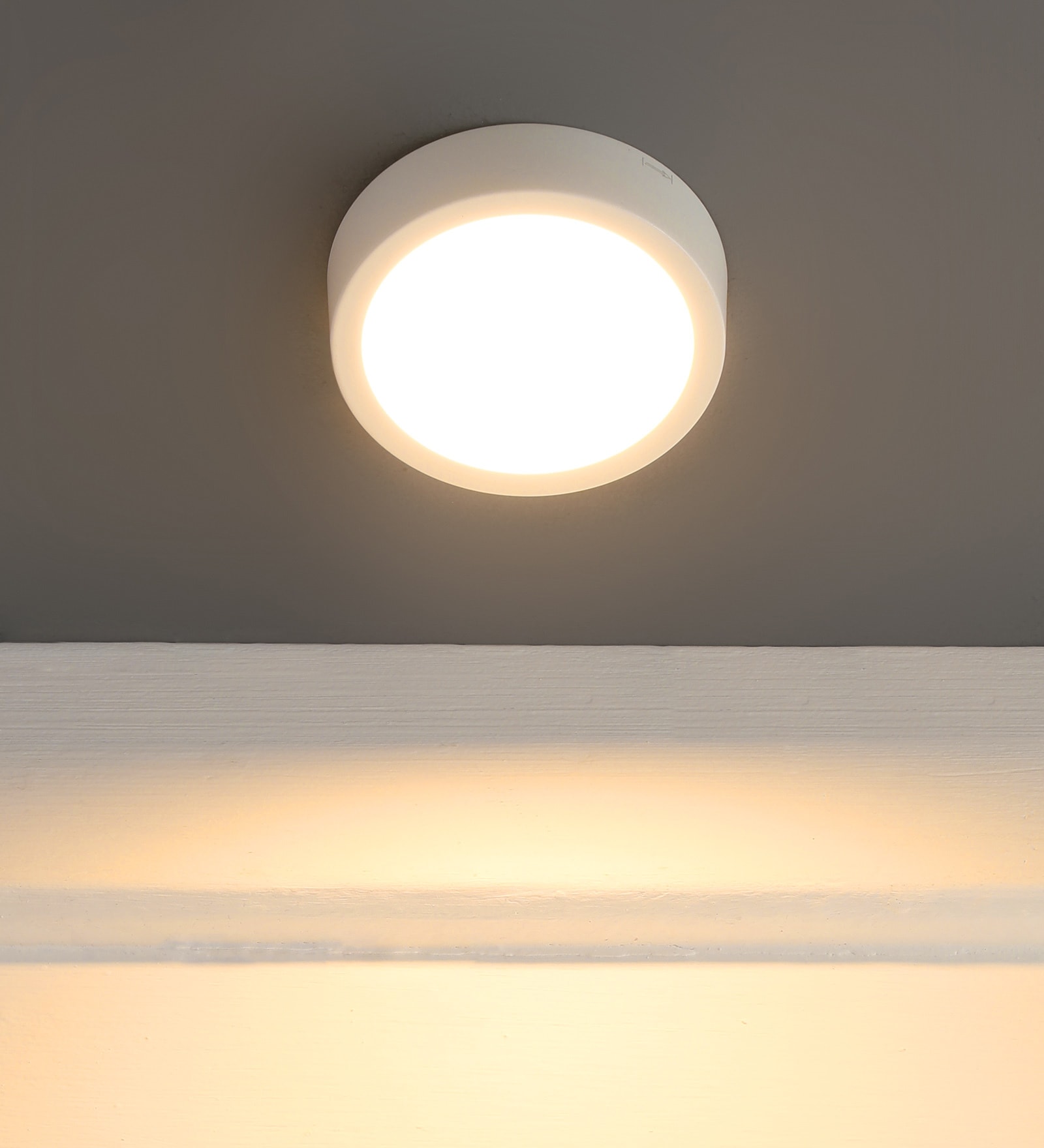 Buy Warm White Watts Led Aluminium Round Panel Light By Learc Led