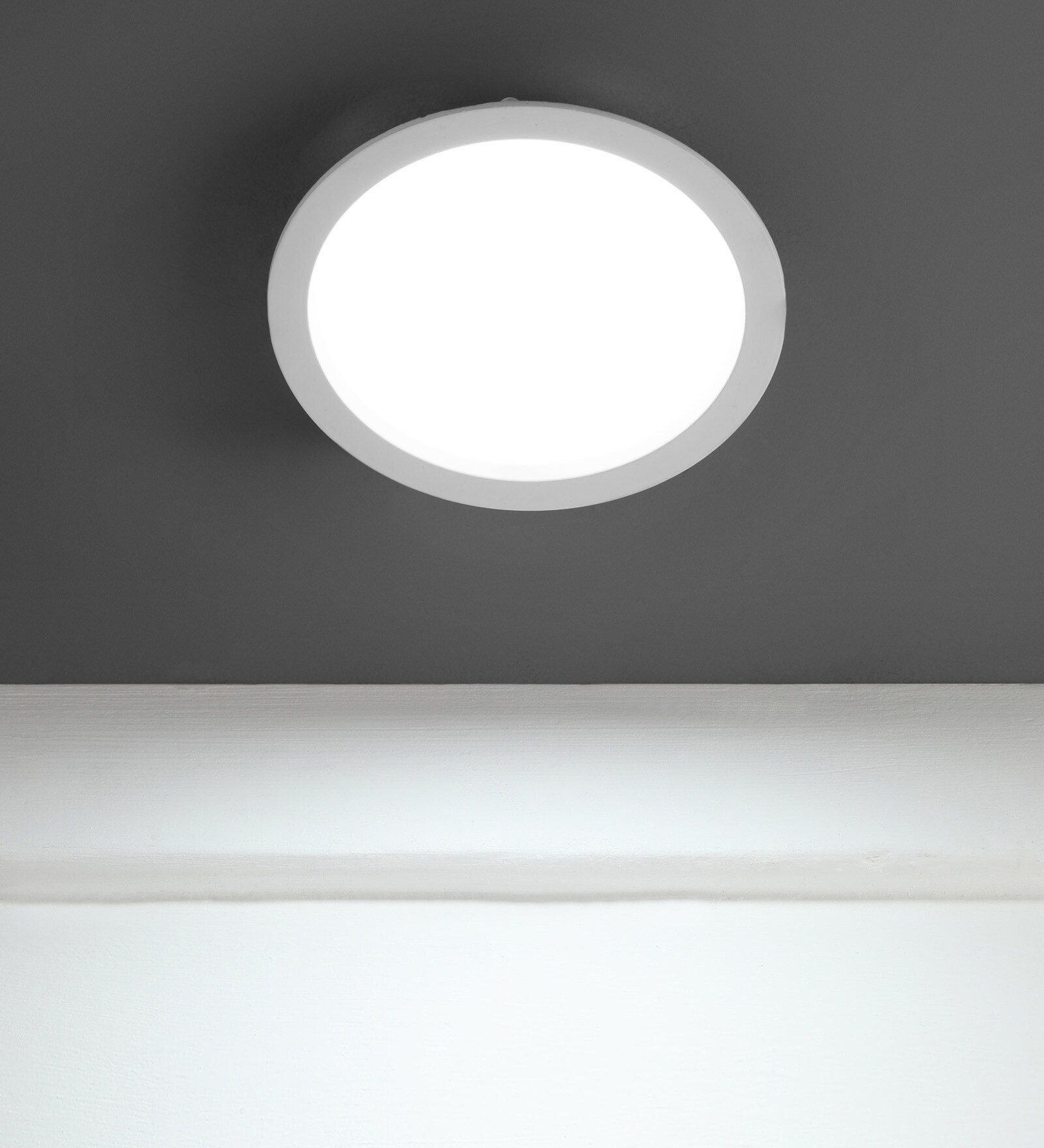 Buy White Watts Led Aluminium Round Panel Light By Learc Led