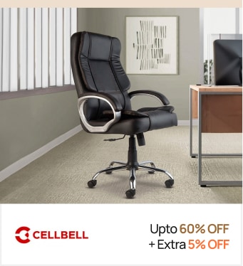 Up To 60% Discount + Additional 5% Discount on CellBell Furniture Range