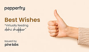 Pepperfry Best Wishes Gift Card