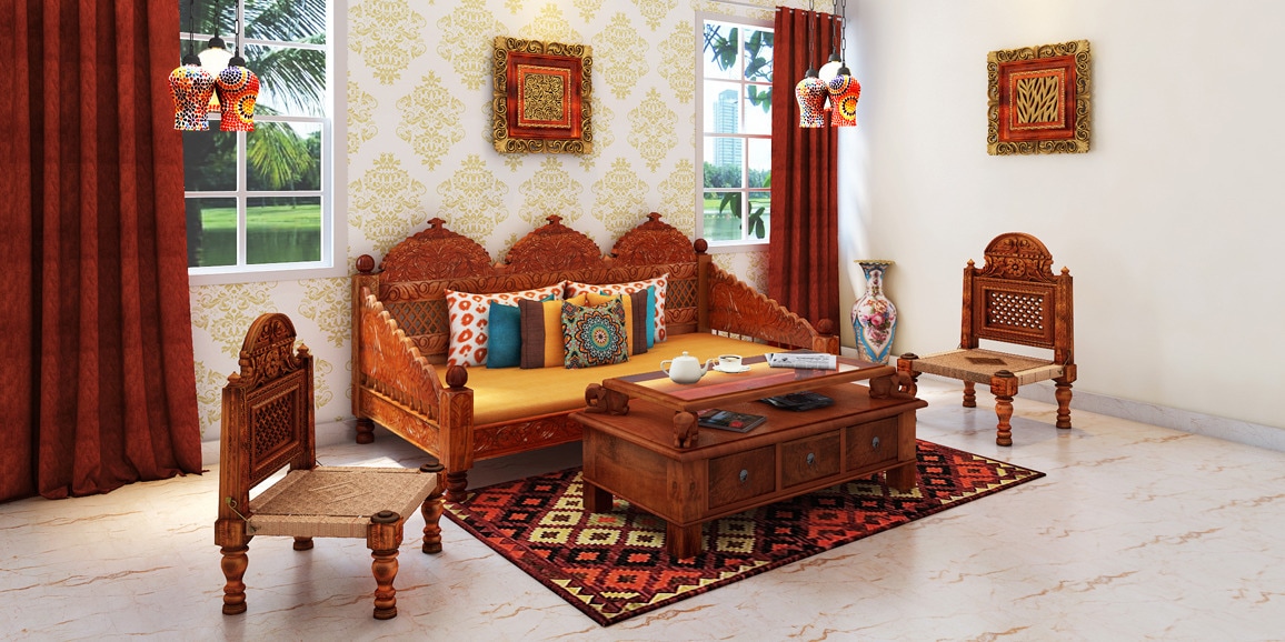 Indian Ethnic Living Room Designs Online Indie Chic Design For Living   Indigenous ZJ5UNg 