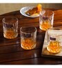 Sculpted Tumbler 4 Whiskey Glasses Gift Box (230 ml)