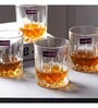 Sculpted Tumbler 4 Whiskey Glasses Gift Box (230 ml)
