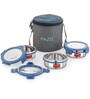 # Piece Airtight Stainless Steel Lunch Box Set with Bag