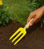 Yellow Gardening Hand Fork