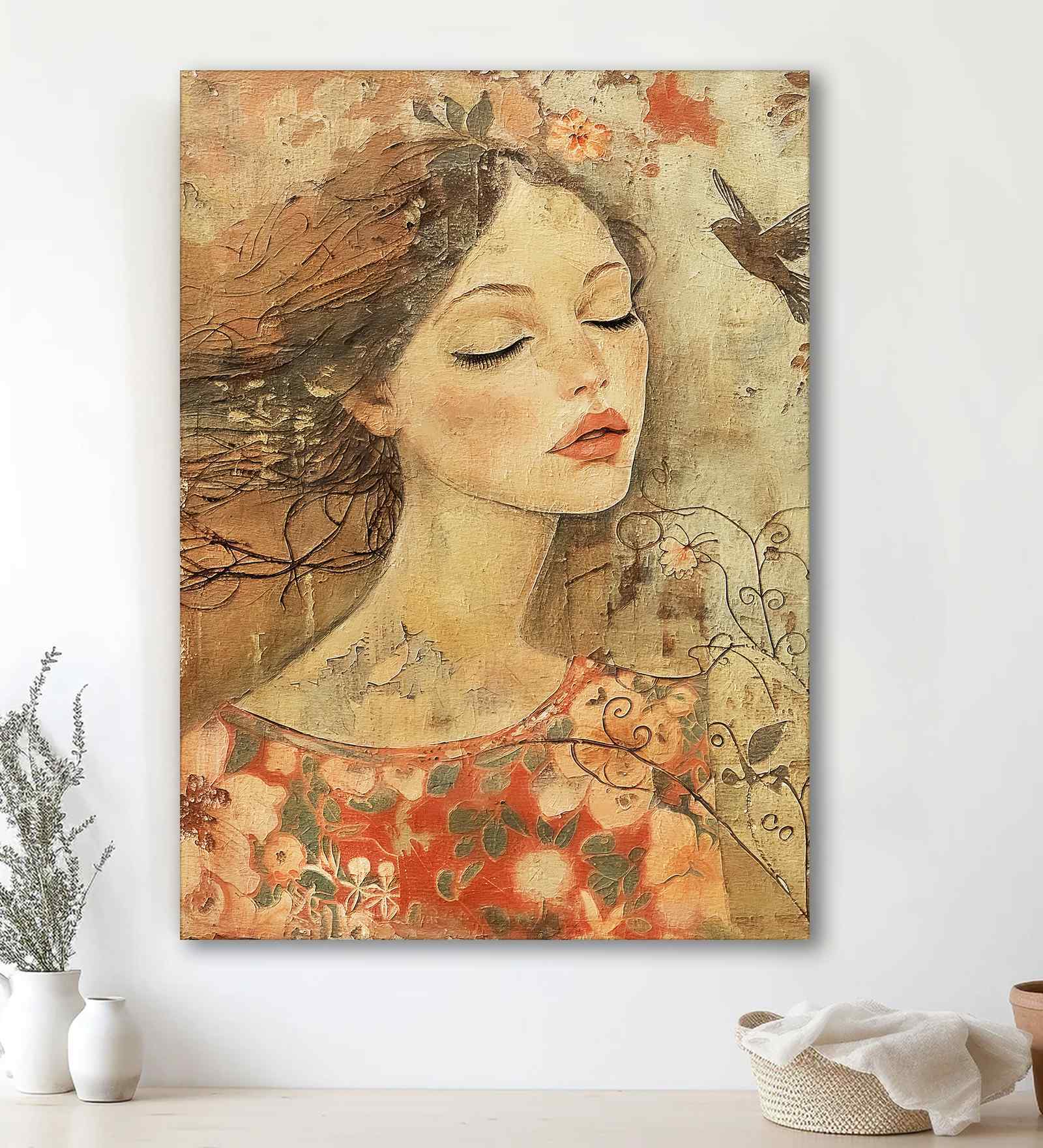 (1Pc) Multicolour Canvas Beautiful Abstract Wall Art