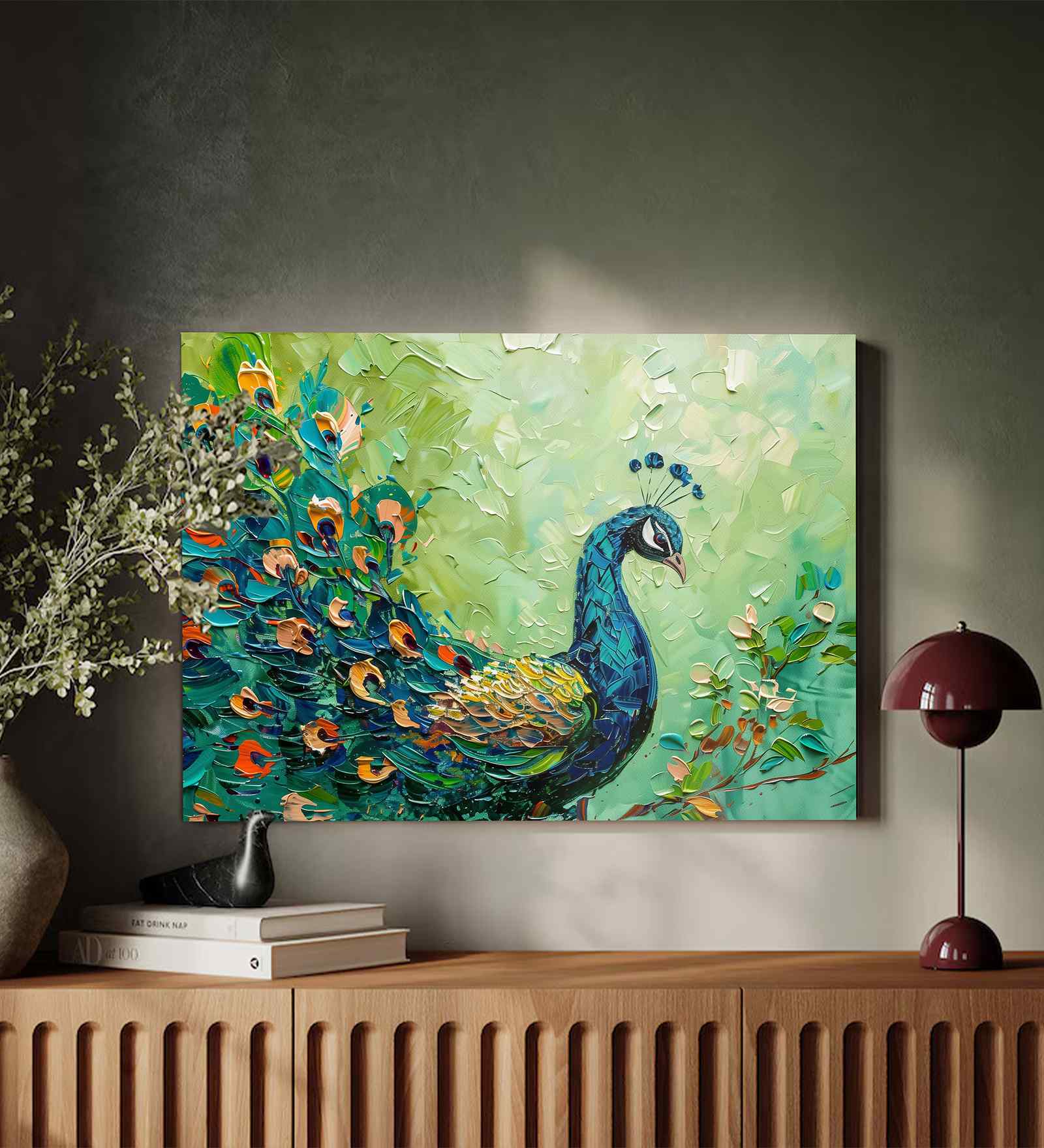 (1Pc) Multicolour Canvas Beautiful Abstract Wall Art