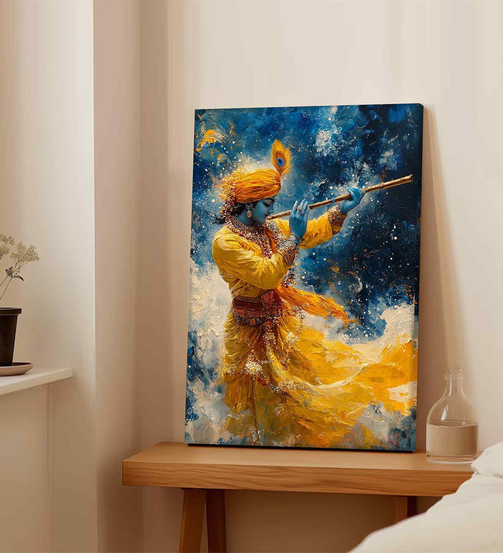 (1Pc) Multicolour Canvas Beautiful Abstract Wall Art