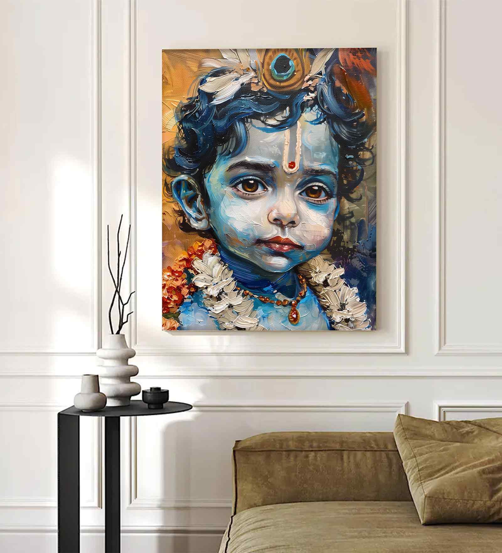 (1Pc) Multicolour Canvas Beautiful Abstract Wall Art