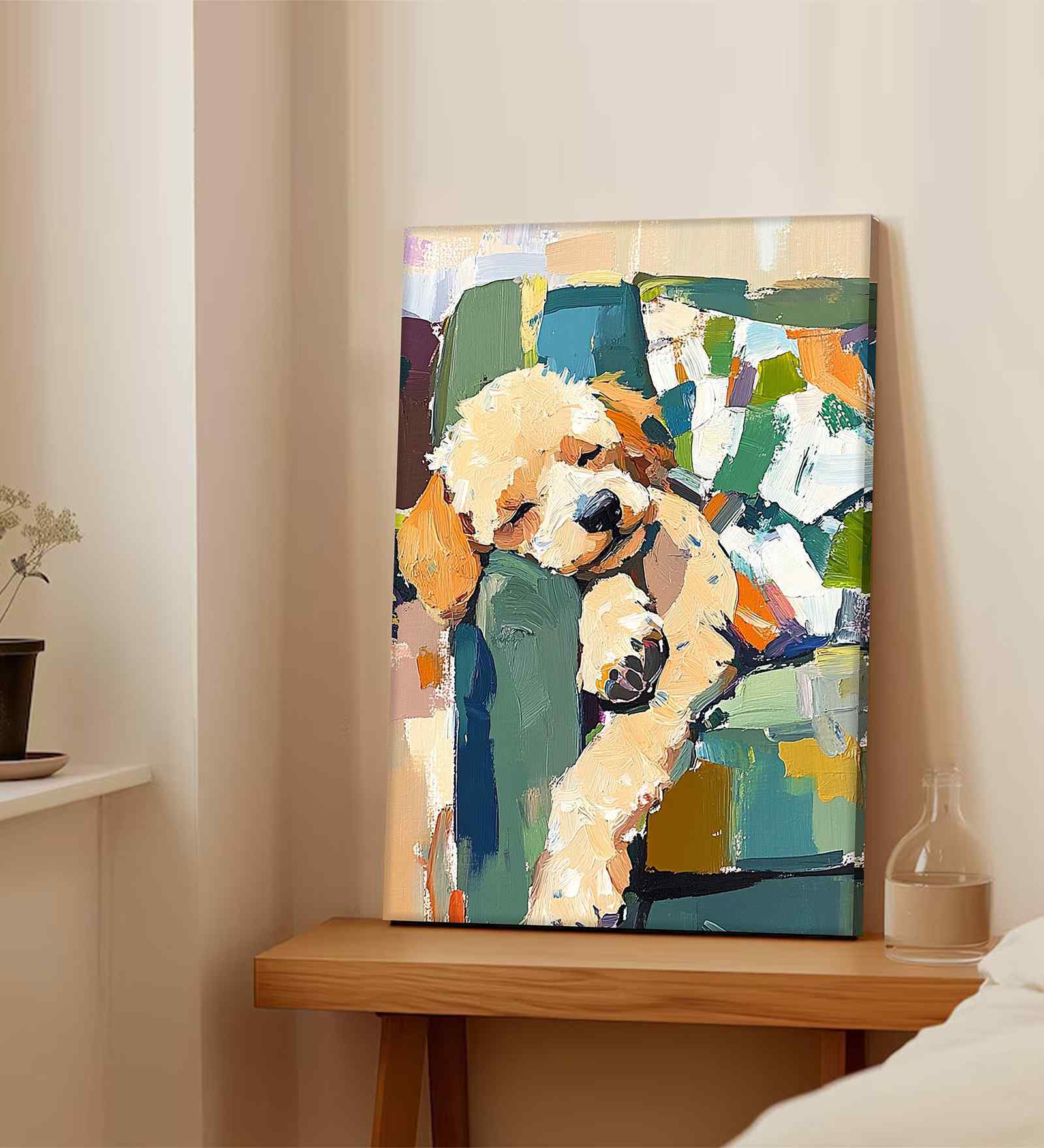 (1Pc) Multicolour Canvas Beautiful Abstract Wall Art