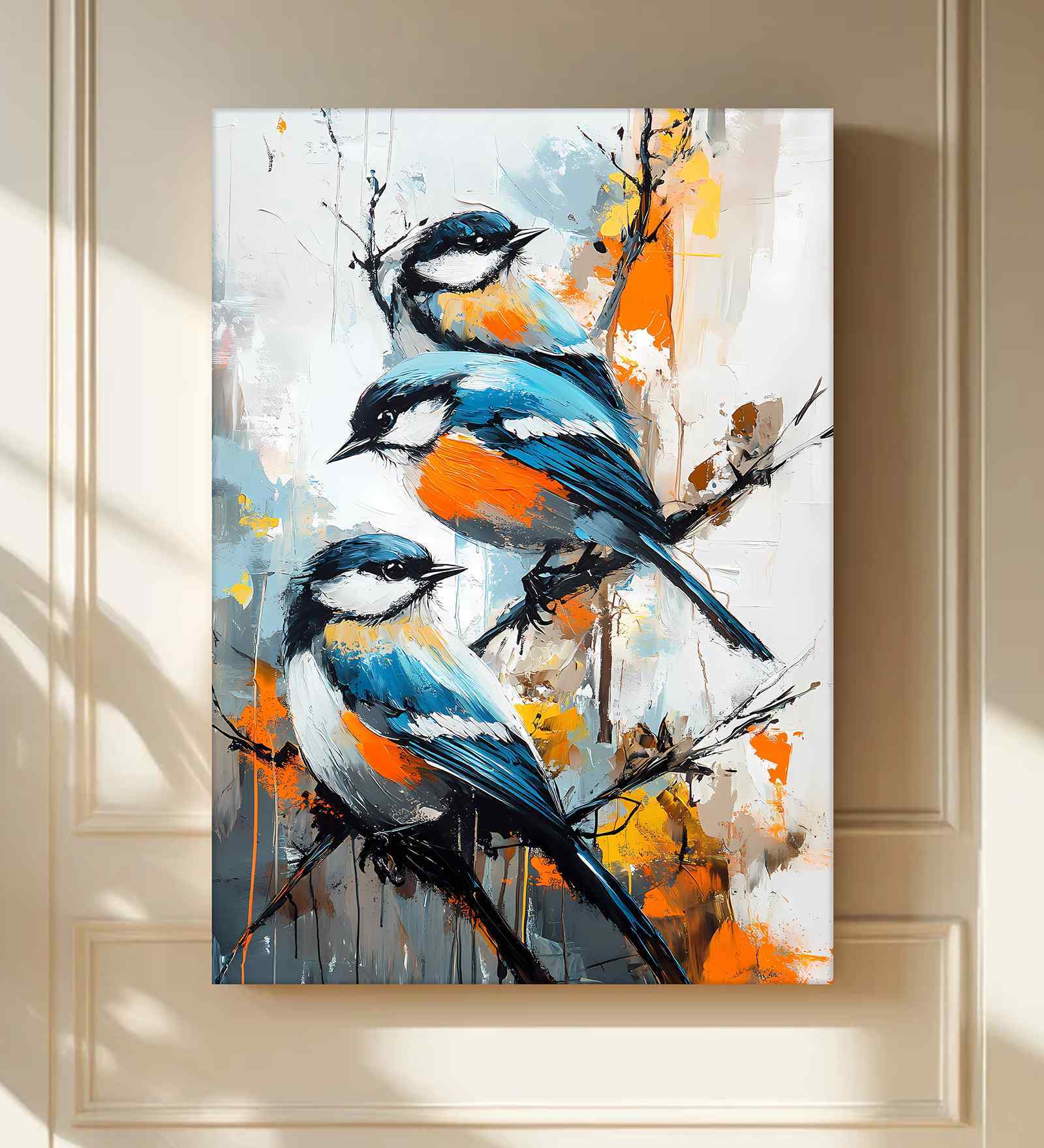 (1Pc) Multicolour Canvas Beautiful Abstract Wall Art