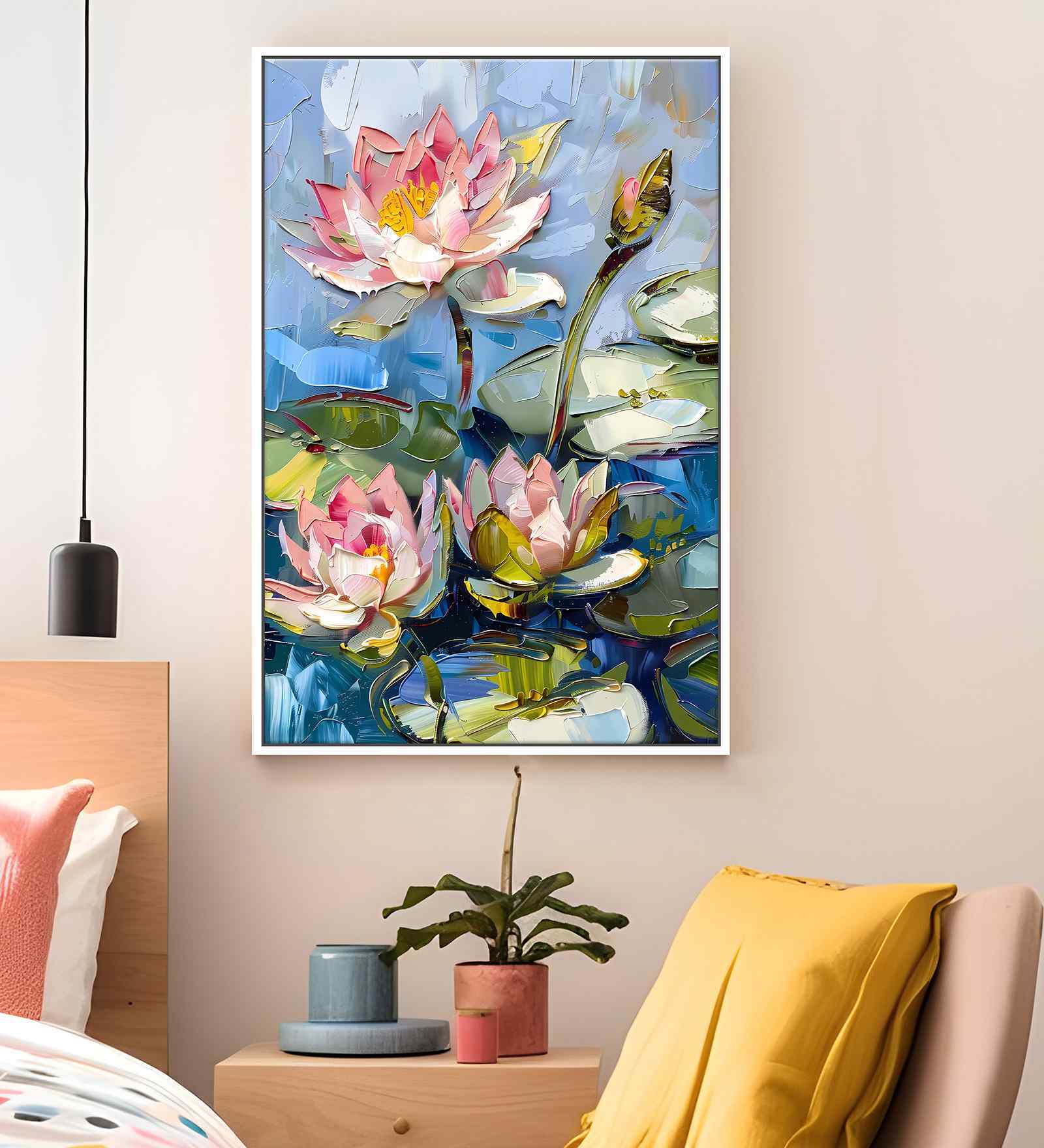 (1Pc) Multicolour Canvas Beautiful Abstract Wall Art