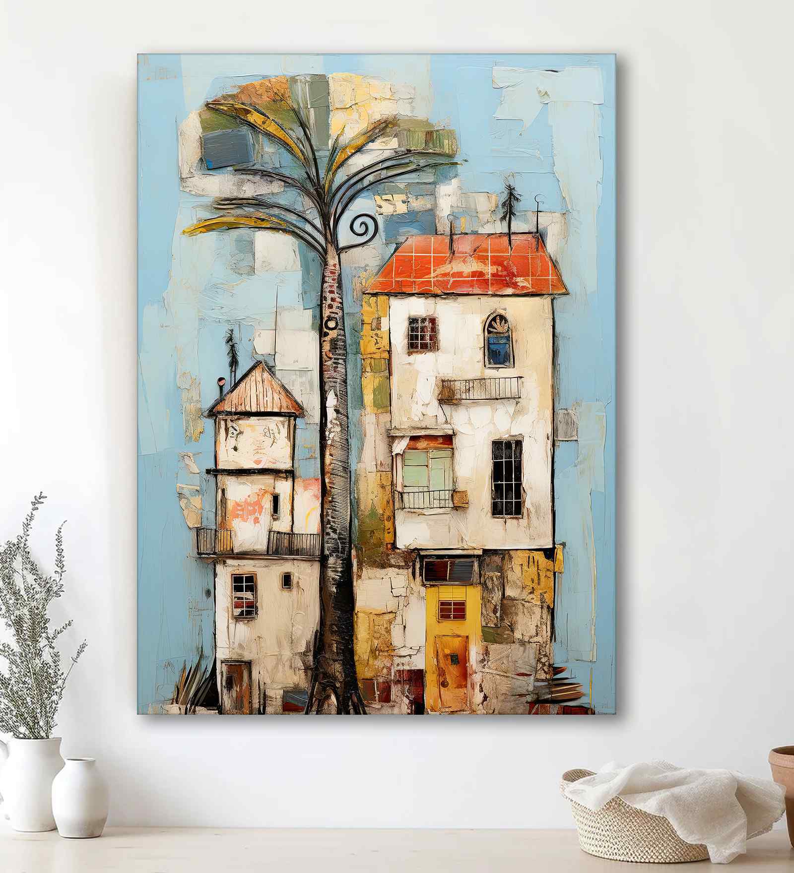 (1Pc) Multicolour Canvas Beautiful Abstract Wall Art