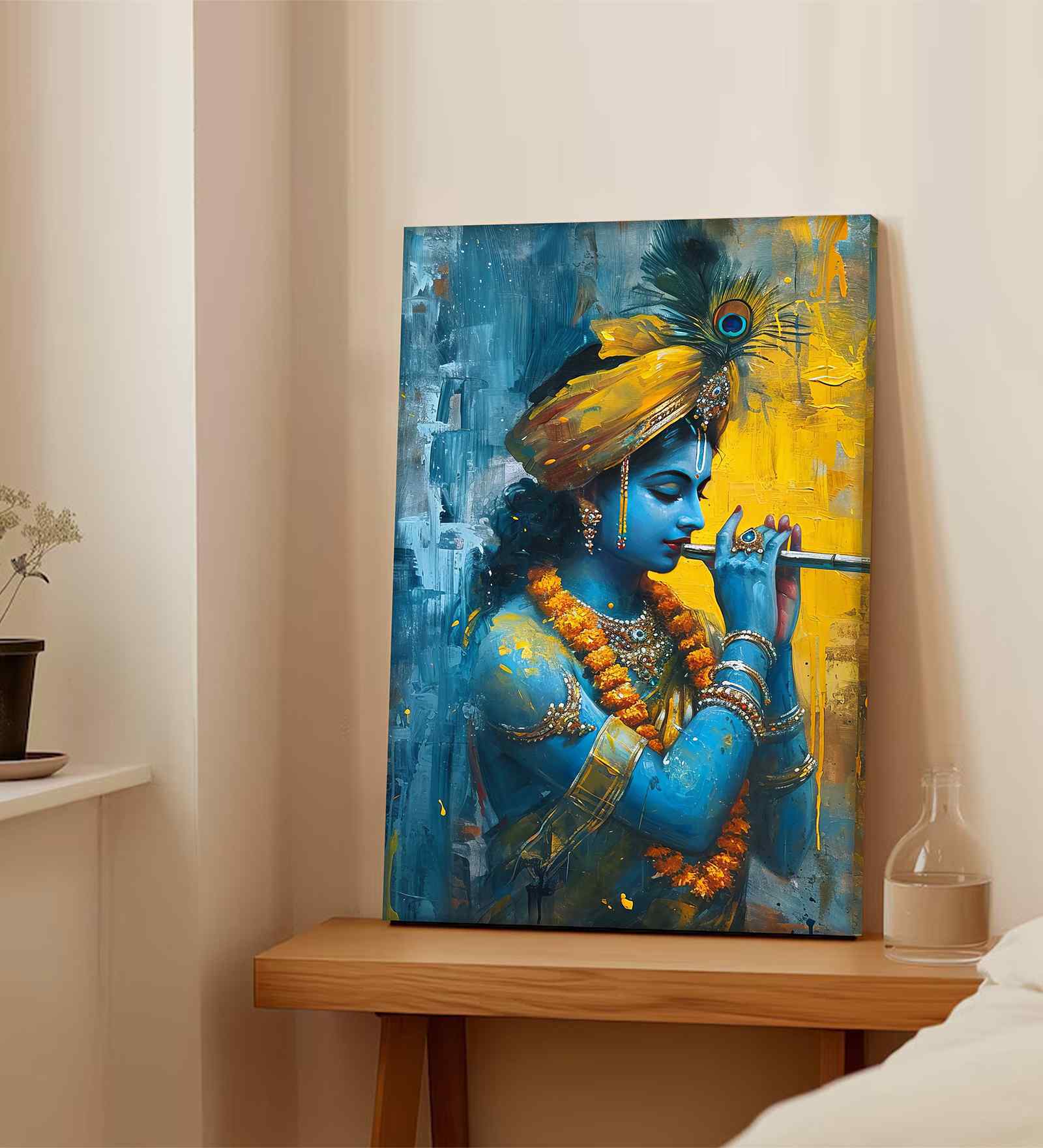 (1Pc) Multicolour Canvas Beautiful Abstract Wall Art