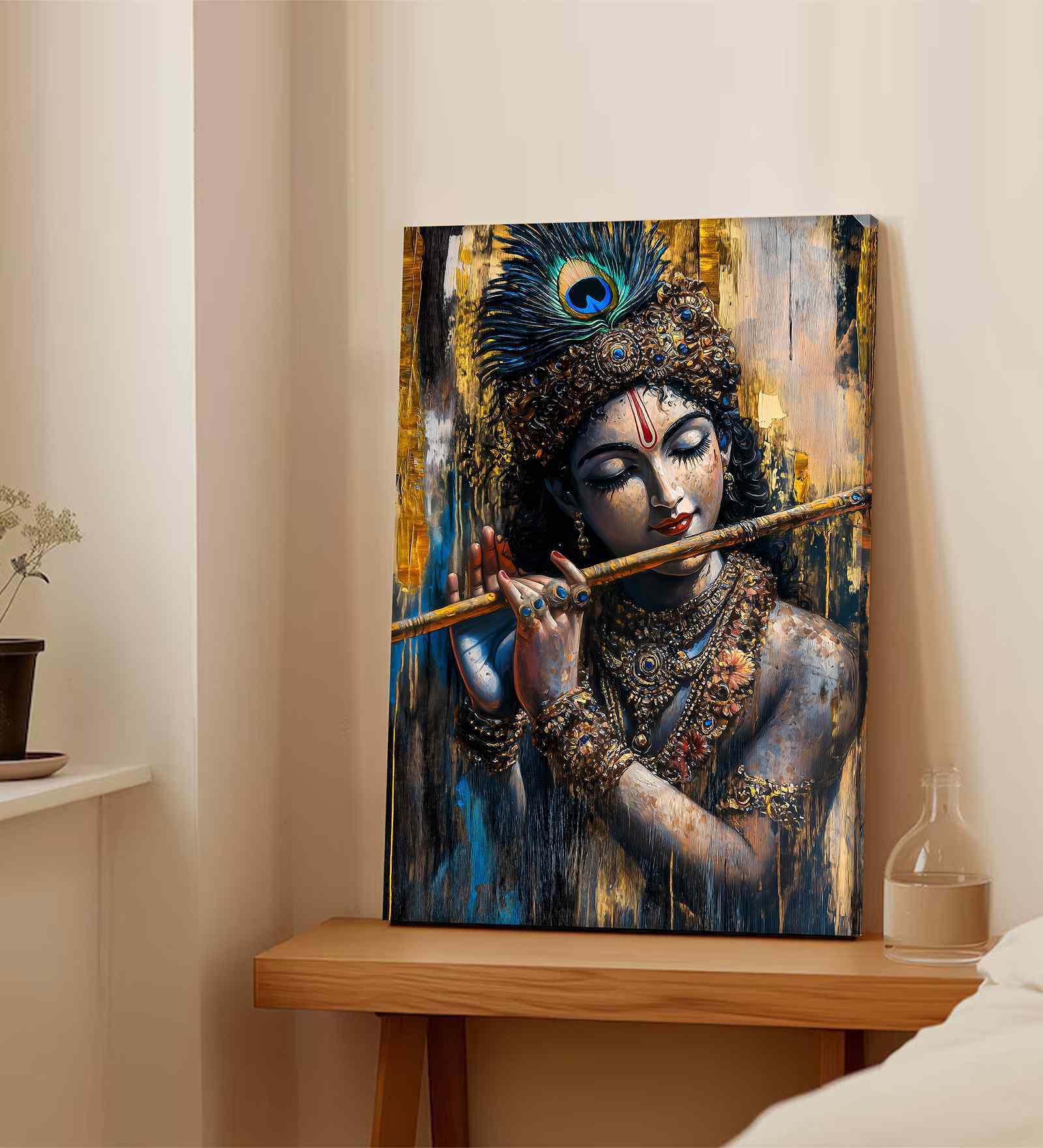 (1Pc) Multicolour Canvas Beautiful Abstract Wall Art