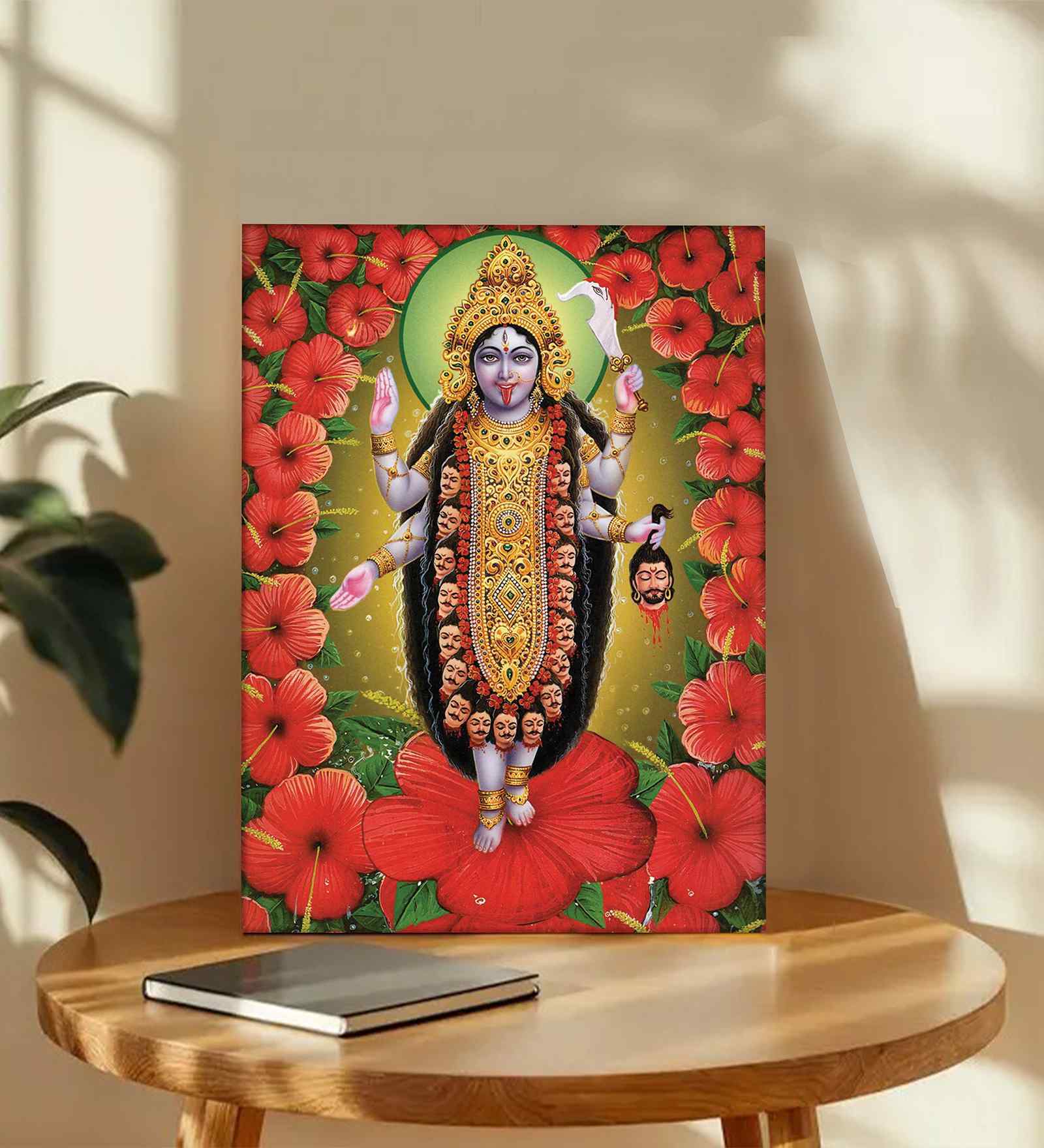 (1Pc) Multicolour Canvas Hindu Spiritual Wall Art