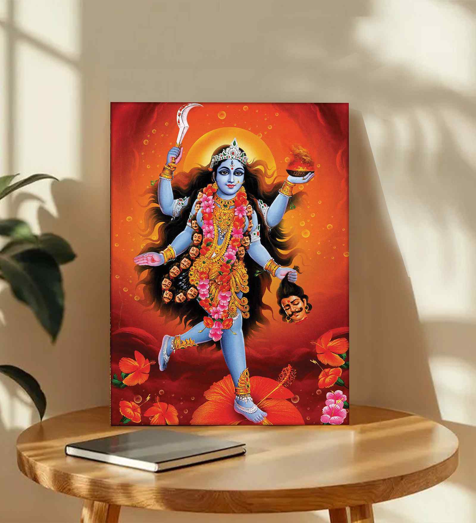 (1Pc) Multicolour Canvas Hindu Spiritual Wall Art