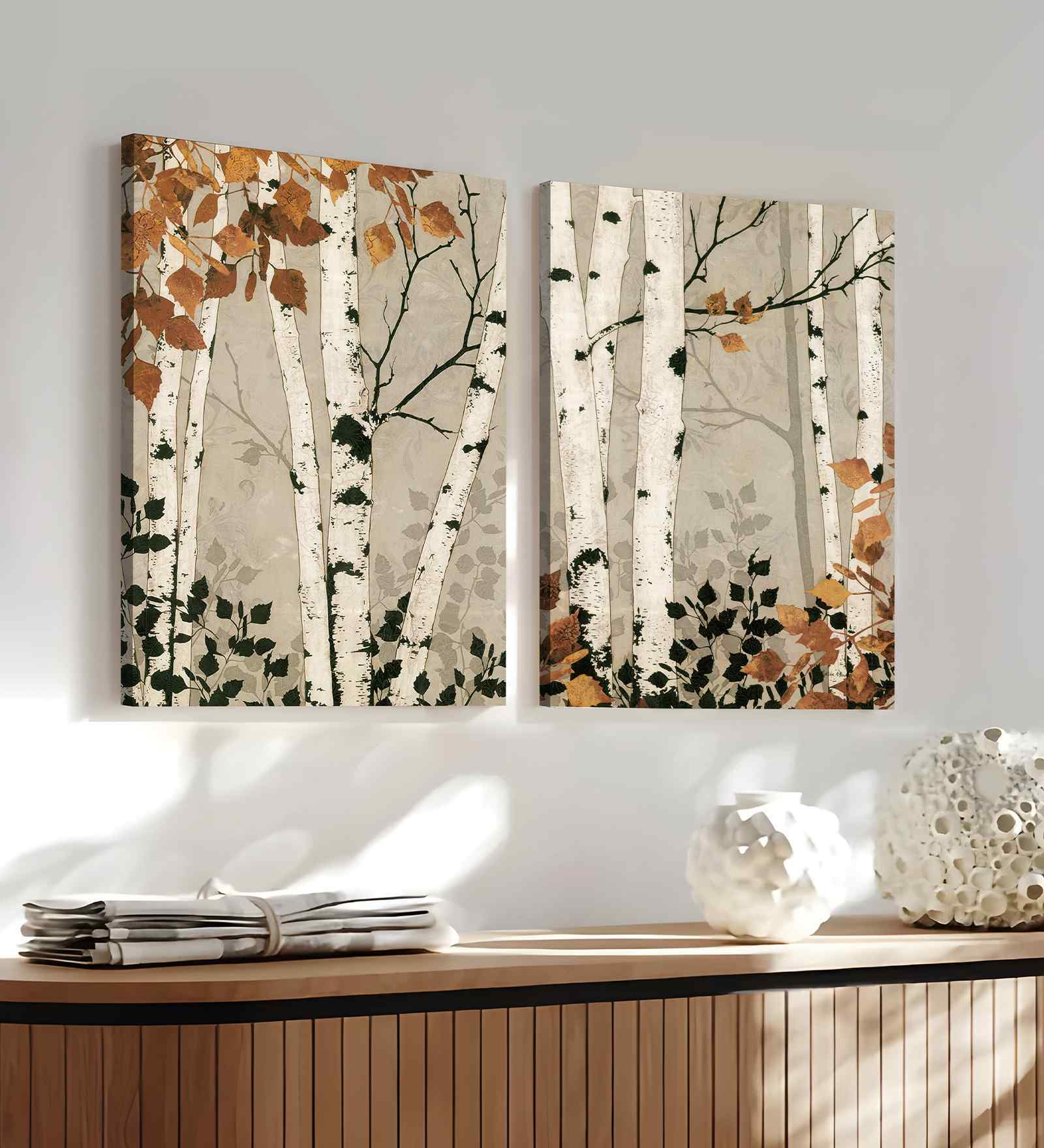 (1Pc) Multicolour Canvas Stretched Floral Wall Art