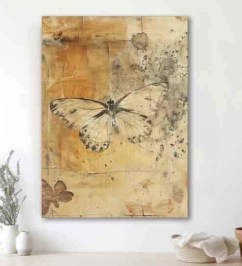 (1Pc) Multicolour Canvas Antique Vintage Wall Art