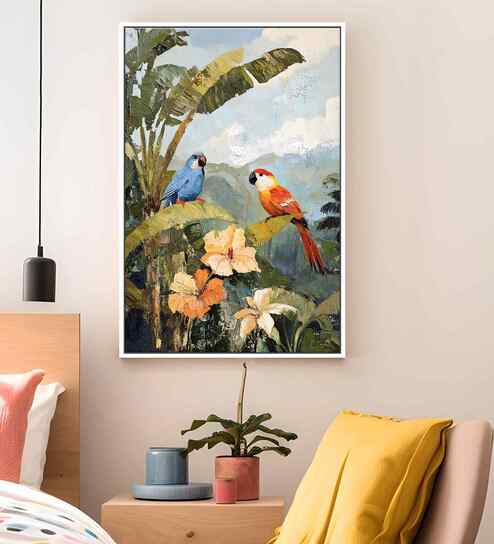 (1Pc) Multicolour Canvas Beautiful Abstract Wall Art