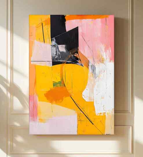 (1Pc) Multicolour Canvas Beautiful Abstract Wall Art