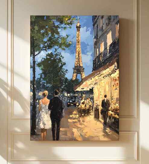 (1Pc) Multicolour Canvas Beautiful Abstract Wall Art