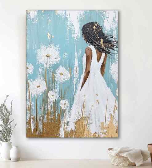 (1Pc) Multicolour Canvas Beautiful Abstract Wall Art