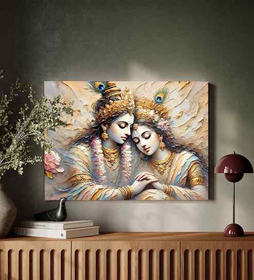 (1Pc) Multicolour Canvas Beautiful Abstract Wall Art