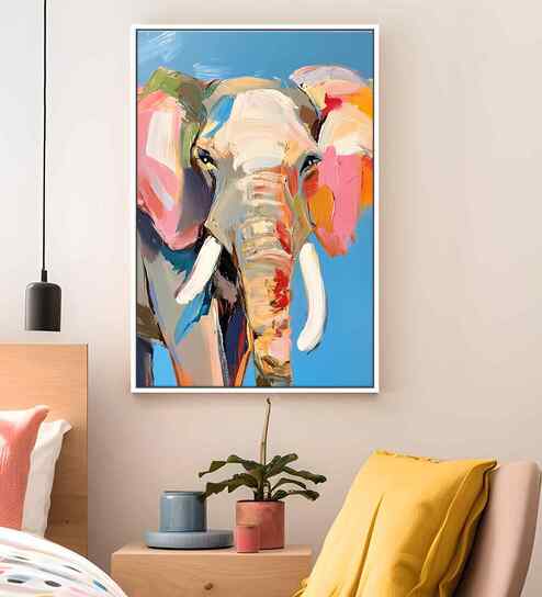 (1Pc) Multicolour Canvas Beautiful Abstract Wall Art