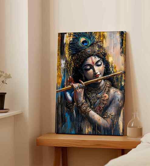 (1Pc) Multicolour Canvas Beautiful Abstract Wall Art