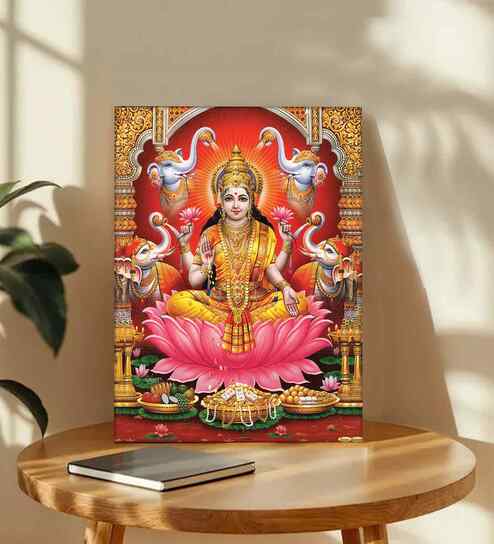 (1Pc) Multicolour Canvas Hindu Spiritual Wall Art