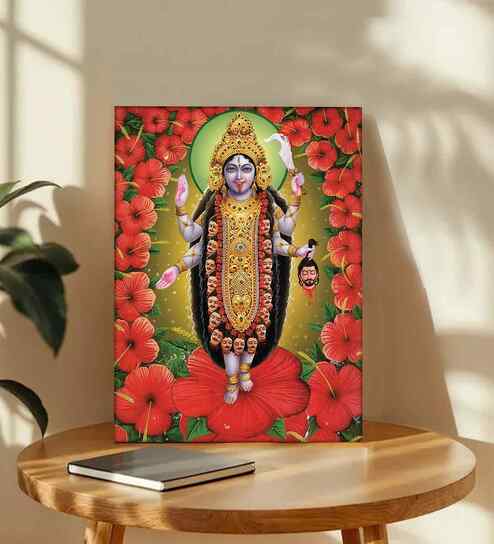 (1Pc) Multicolour Canvas Hindu Spiritual Wall Art