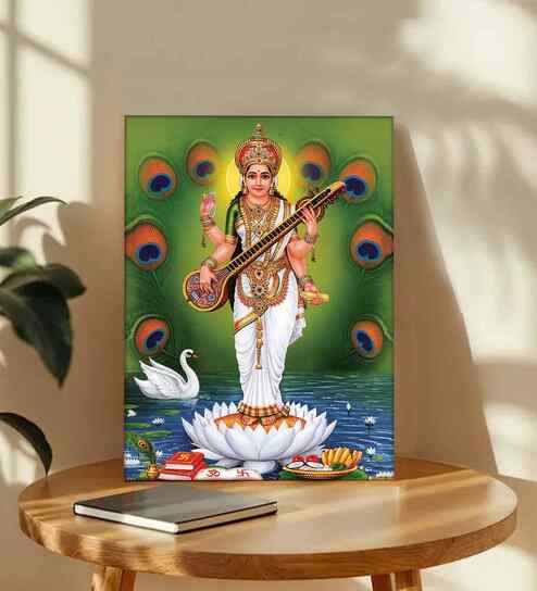 (1Pc) Multicolour Canvas Hindu Spiritual Wall Art