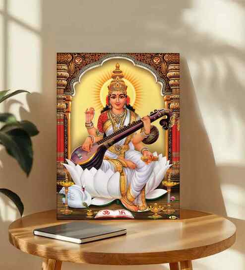 (1Pc) Multicolour Canvas Hindu Spiritual Wall Art