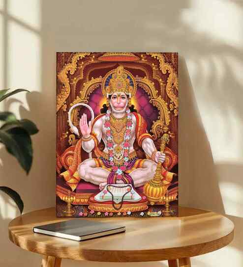 (1Pc) Multicolour Canvas Hindu Spiritual Wall Art