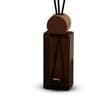 (1 Pc) Brown Glass Bottle Fragrance Oil Rattan Reeds White Sandalwood Aroma Diffuser