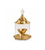 (1Pc) Gold Metal Akhand Jyot Diya (1Pc) Gold Metal Akhand Jyot Diya