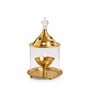 (1Pc) Gold Metal Akhand Jyot Diya