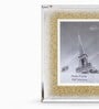 (1Pc) Gold Wooden Golden Glass Photo Frame (1Pc) Gold Wooden Golden Glass Photo Frame