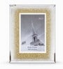 (1Pc) Gold Wooden Golden Glass Photo Frame (1Pc) Gold Wooden Golden Glass Photo Frame